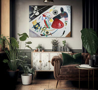 Red Spot Ii By Wassily Kandinsky Fine Art Print