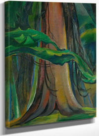Red Tree By Emily Carr Fine Art Print