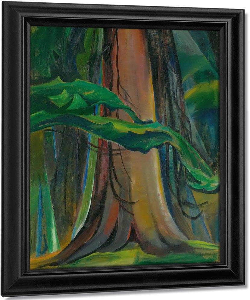 Red Tree By Emily Carr Fine Art Print