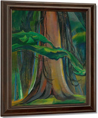 Red Tree By Emily Carr Fine Art Print