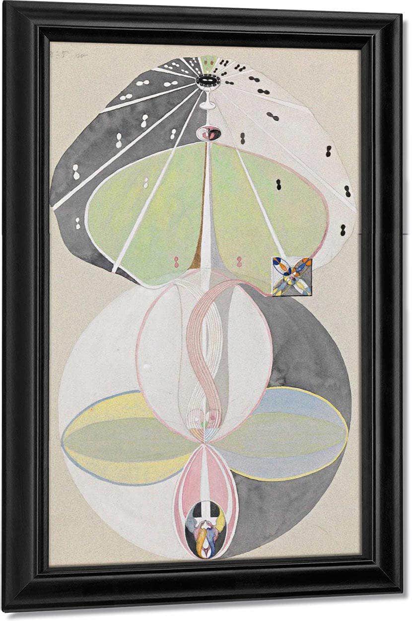 Ree Of Knowledge No. 5 By Hilma Af Klint Fine Art Print