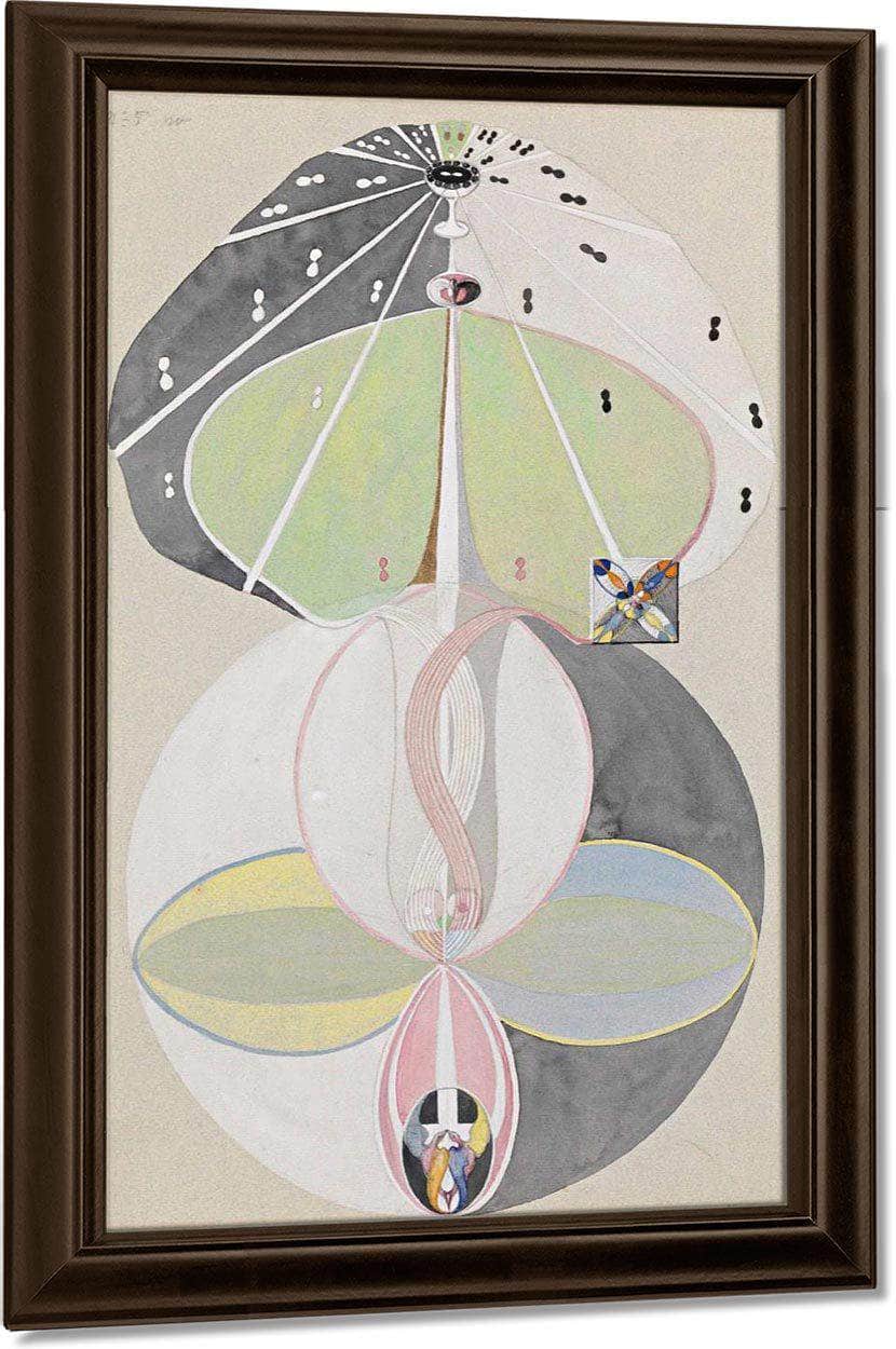 Ree Of Knowledge No. 5 By Hilma Af Klint Fine Art Print