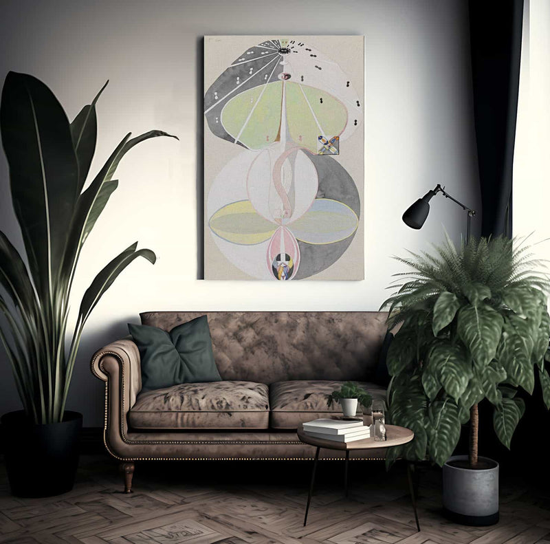 Ree Of Knowledge No. 5 By Hilma Af Klint Fine Art Print