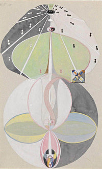 Ree Of Knowledge No. 5 By Hilma Af Klint Fine Art Print