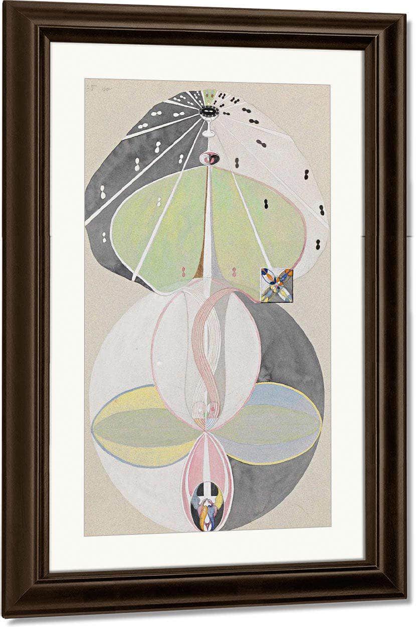 Ree Of Knowledge No. 5 By Hilma Af Klint Fine Art Print