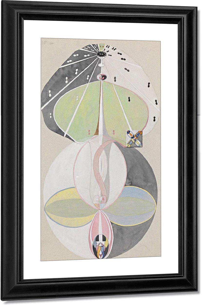 Ree Of Knowledge No. 5 By Hilma Af Klint Fine Art Print