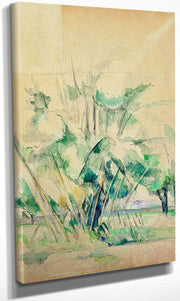Reeds At Jas De Bouffan By Cezanne Paul Fine Art Print