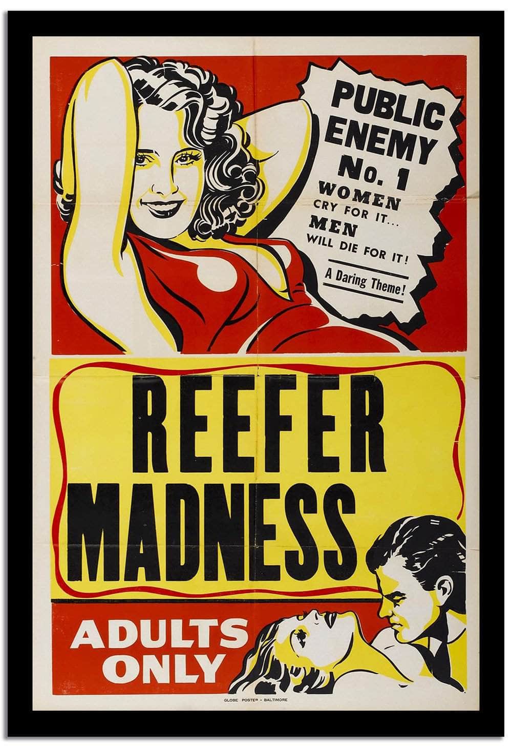Reefer Madness  Vintage Poster Fine Art Print