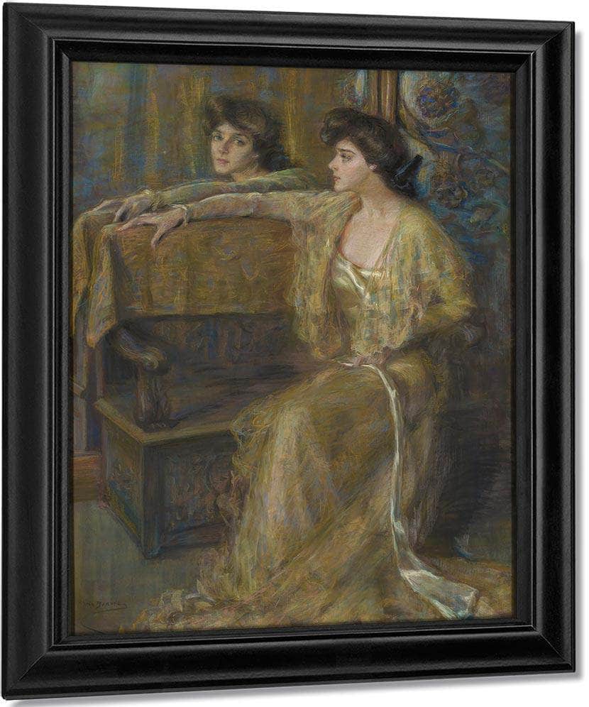 Reflected Grace By Alice Pike Barney Fine Art Print