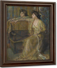 Reflected Grace By Alice Pike Barney Fine Art Print