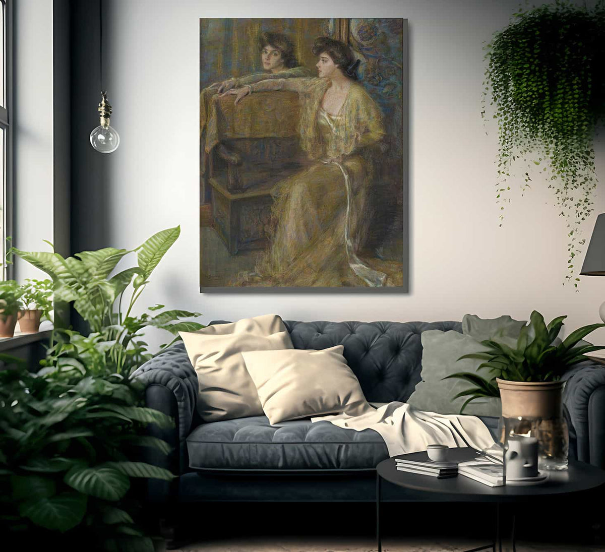 Reflected Grace By Alice Pike Barney Fine Art Print