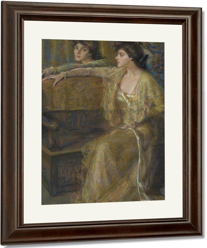 Reflected Grace By Alice Pike Barney Fine Art Print