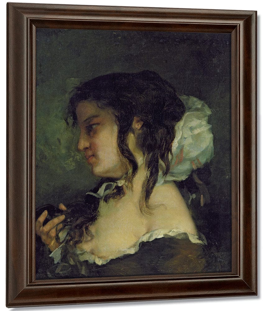 Reflection By Jean Desire Gustave Courbet Fine Art Print