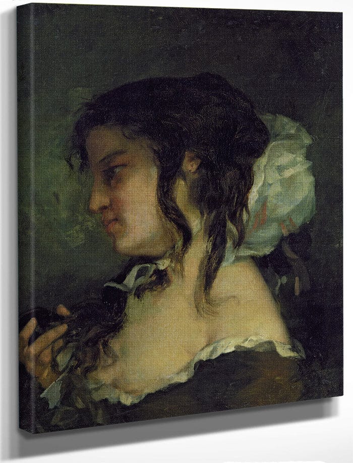 Reflection By Jean Desire Gustave Courbet Fine Art Print