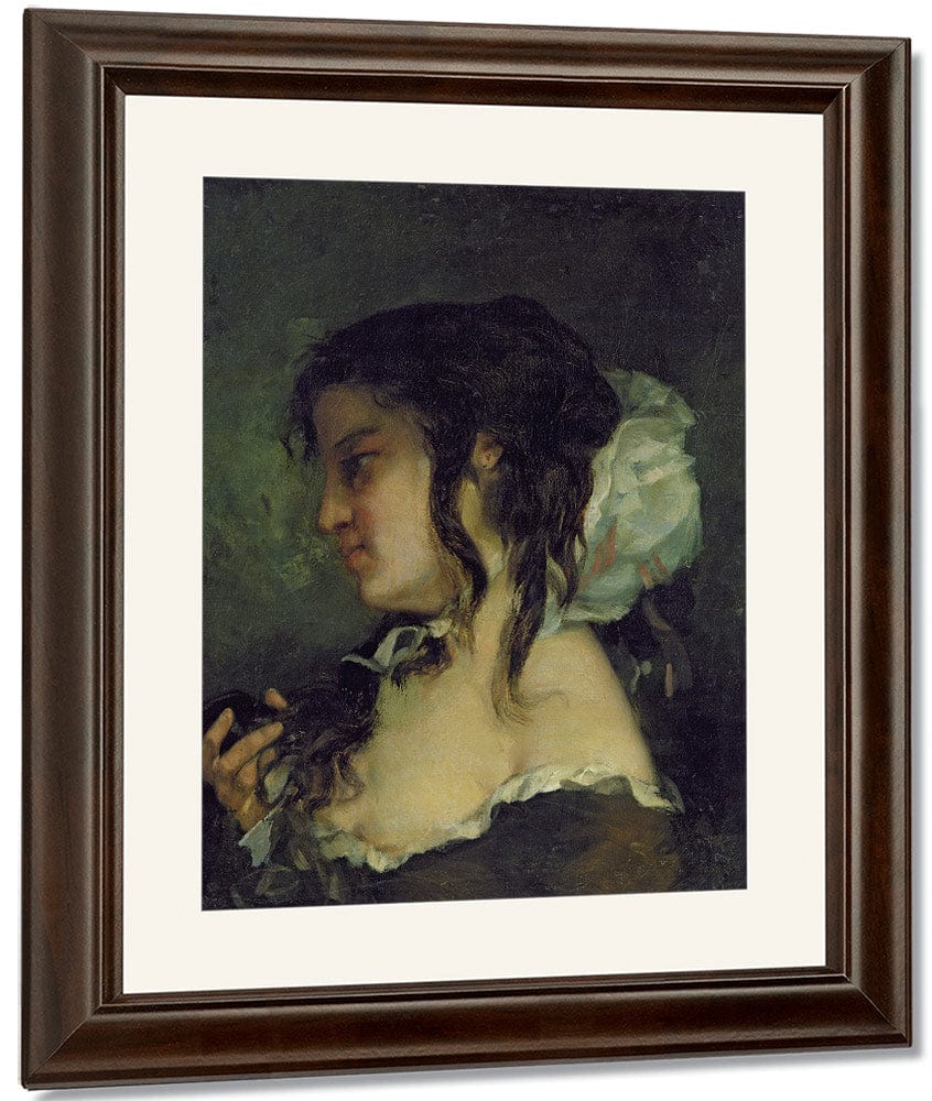 Reflection By Jean Desire Gustave Courbet Fine Art Print
