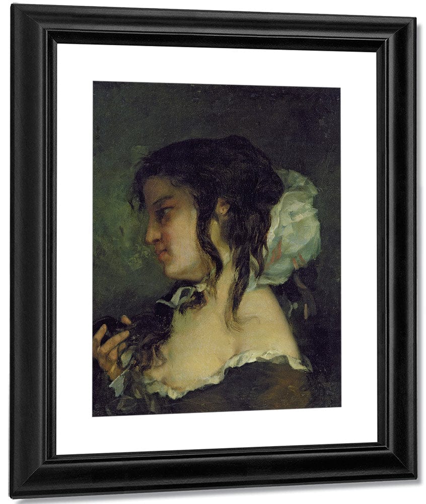 Reflection By Jean Desire Gustave Courbet Fine Art Print