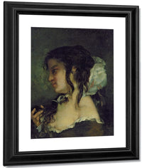 Reflection By Jean Desire Gustave Courbet Fine Art Print