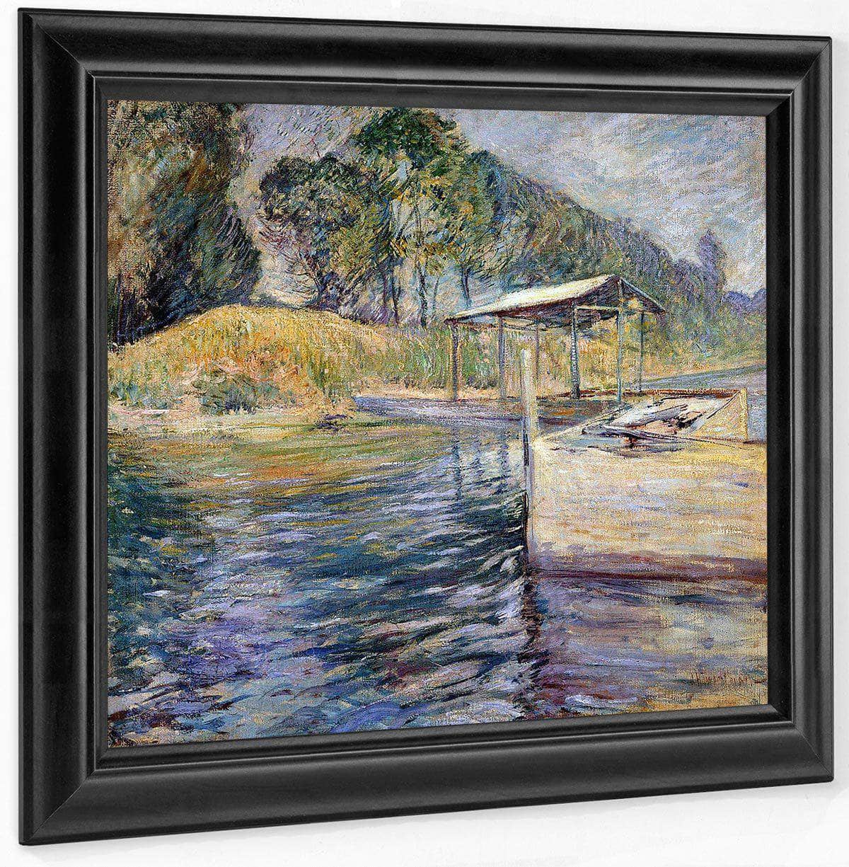 Reflections By John Henry Twachtman Fine Art Print