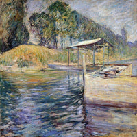 Reflections By John Henry Twachtman Fine Art Print