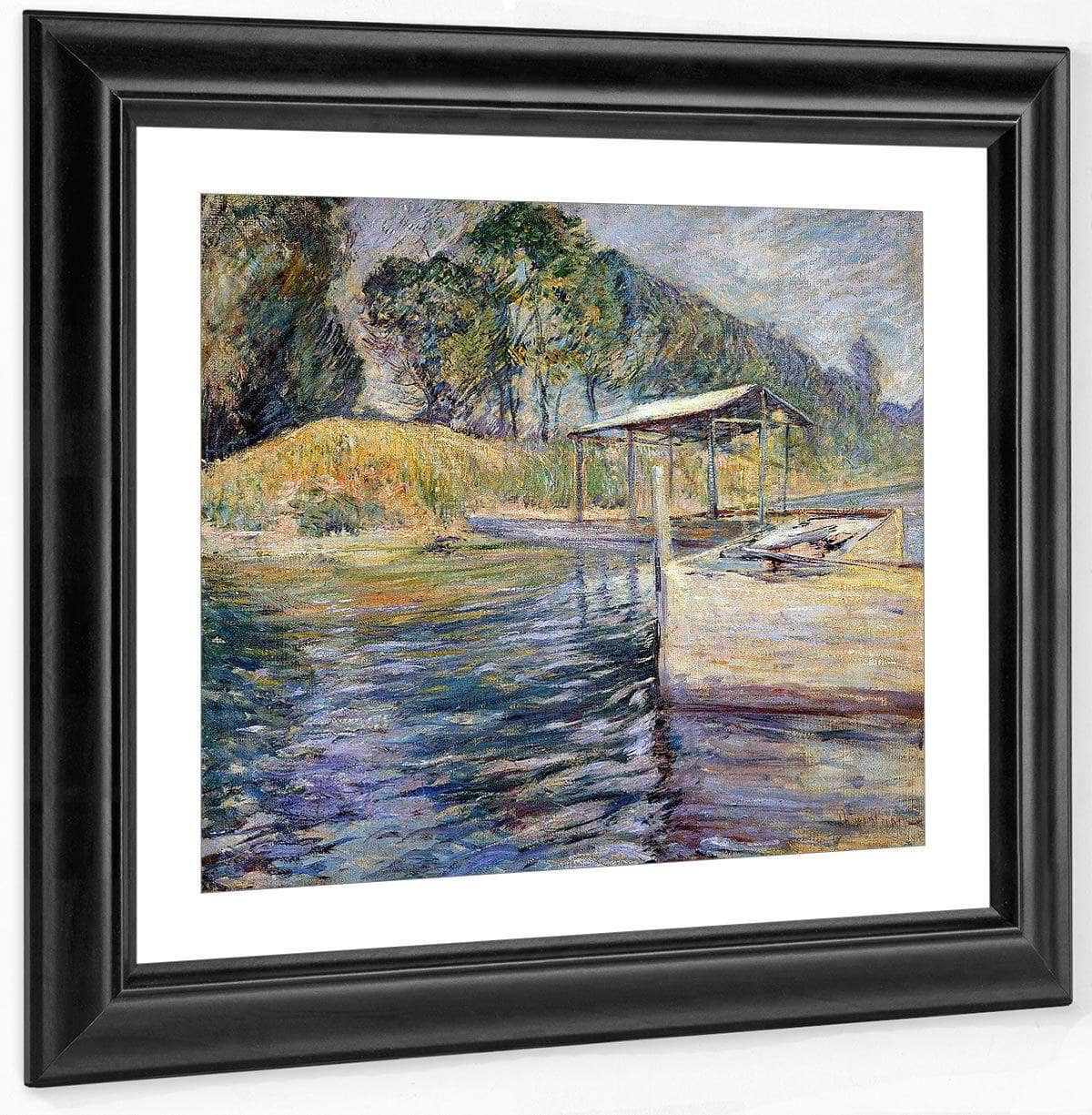 Reflections By John Henry Twachtman Fine Art Print