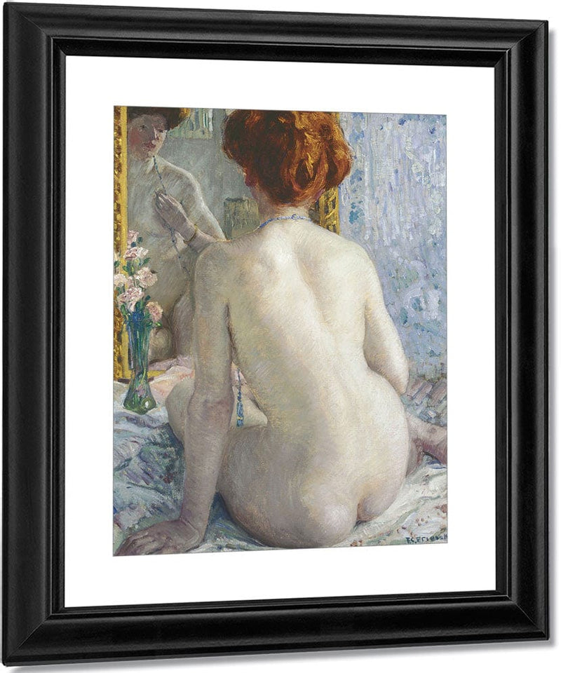 Reflections (Marcelle) By Frederick Carl Frieseke Fine Art Print