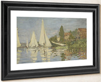 Regatta At Argenteuil 1 By Claude Monet Fine Art Print