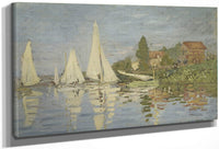 Regatta At Argenteuil 1 By Claude Monet Fine Art Print