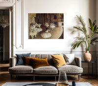 Rehearsal Of A Ballet On Stage By Edgar Degas Fine Art Print