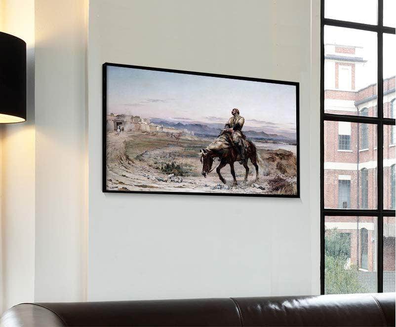 Remnants Of An Army Painting Elizabeth Thompson Canvas Art Fine Art Print