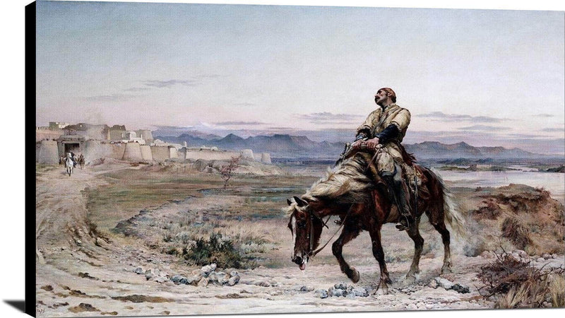 Remnants Of An Army Painting Elizabeth Thompson Canvas Art Fine Art Print