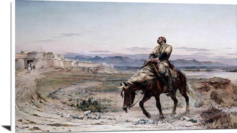 Remnants Of An Army Painting Elizabeth Thompson Canvas Art Fine Art Print