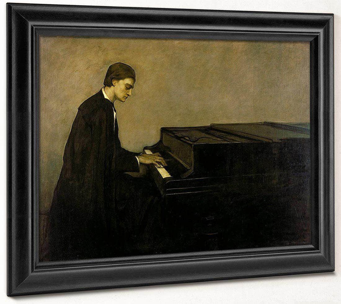 Renata Borgatti Au Piano 1920 By Romaine Brooks Fine Art Print