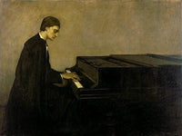 Renata Borgatti Au Piano 1920 By Romaine Brooks Fine Art Print