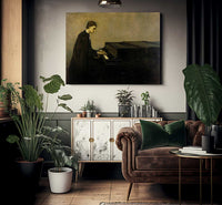 Renata Borgatti Au Piano 1920 By Romaine Brooks Fine Art Print