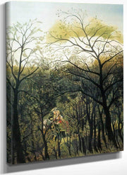 Rendezvous In The Forest 1889 By Henri Rousseau Fine Art Print