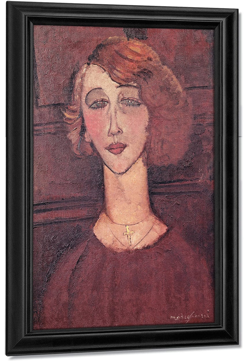 Renee By Amedeo Modigliani Fine Art Print