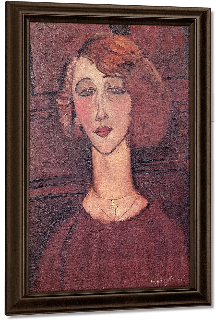Renee By Amedeo Modigliani Fine Art Print
