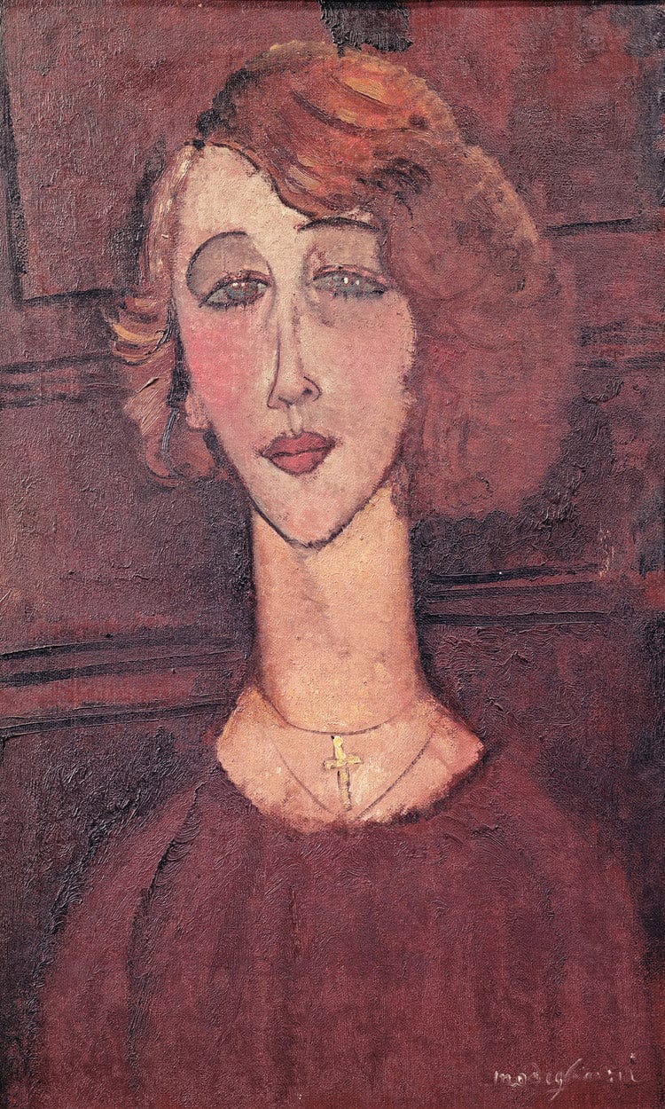 Renee By Amedeo Modigliani Fine Art Print