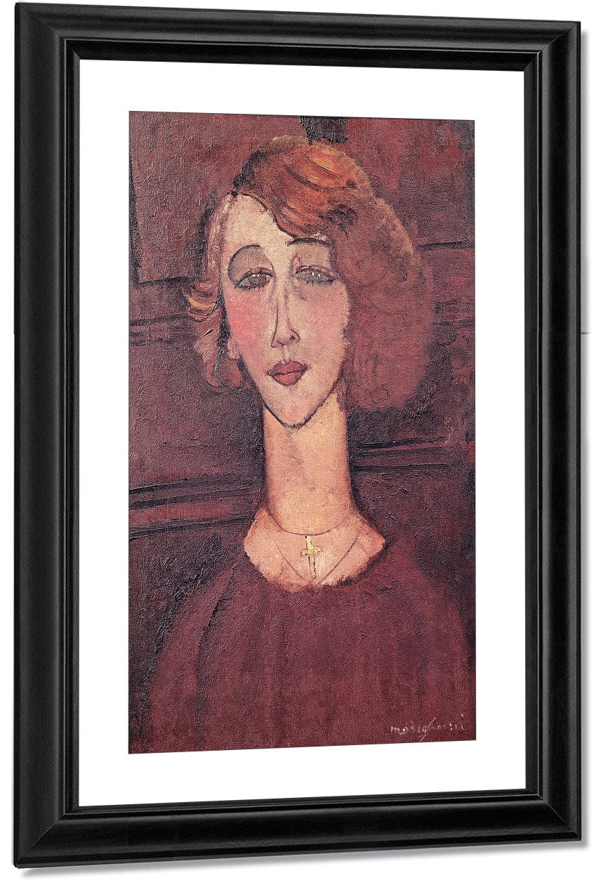 Renee By Amedeo Modigliani Fine Art Print
