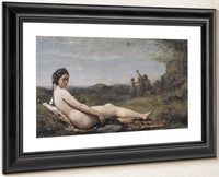 Repose By Jean Baptiste Camille Corot Fine Art Print