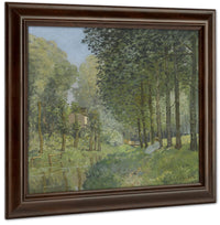 Rest Along The Stream Edge Of The Wood 1878 By Alfred Sisley Fine Art Print