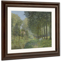 Rest Along The Stream Edge Of The Wood 1878 By Alfred Sisley Fine Art Print