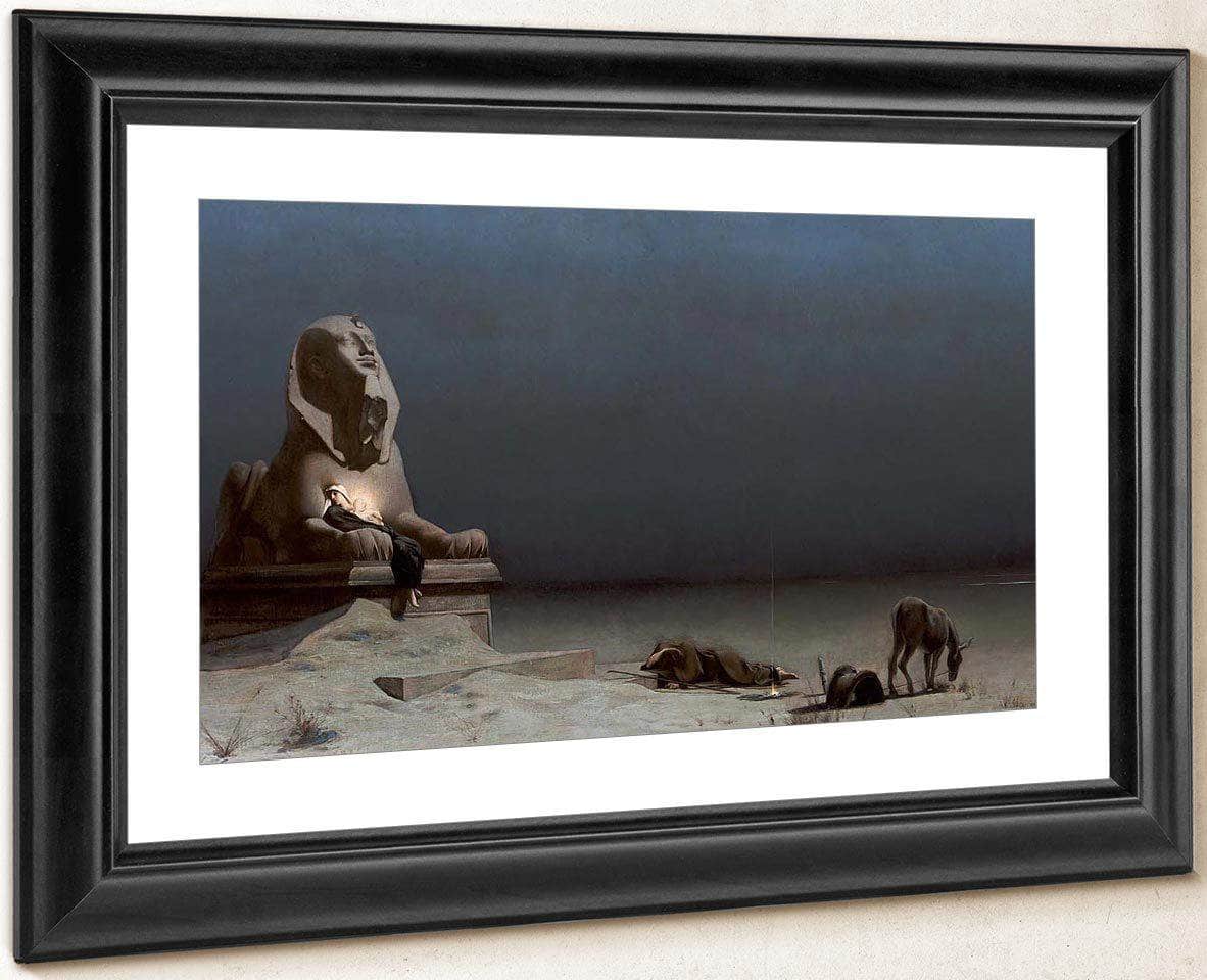 Rest On The Flight Into Egypt By Luc Olivier Merson Fine Art Print