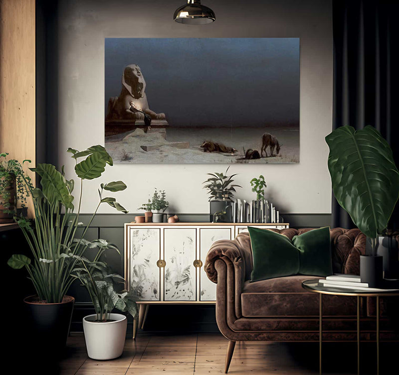 Rest On The Flight Into Egypt By Luc Olivier Merson Fine Art Print