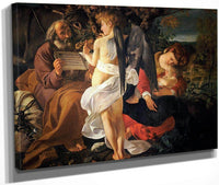 Rest On The Flight To Egypt By Caravaggio Fine Art Print