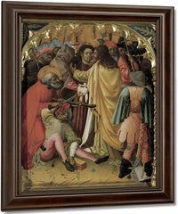 Retaule De Sant Vicenc. Detall By Bernat Martorell Fine Art Print