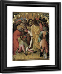 Retaule De Sant Vicenc. Detall By Bernat Martorell Fine Art Print