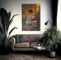 Retour De Bal By Enjolras Delphin Fine Art Print