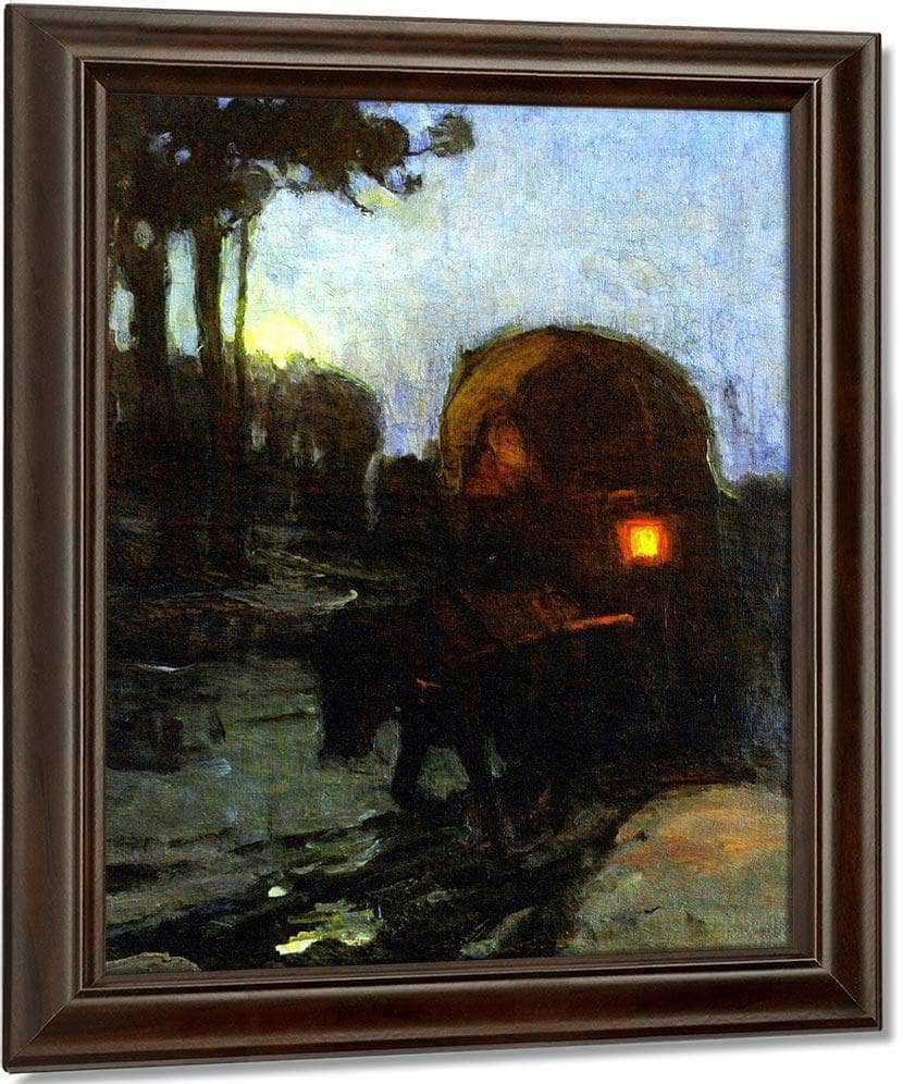 Return At Night From The Market By Henry Ossawa Tanner Fine Art Print
