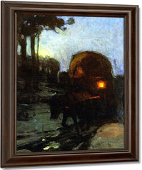Return At Night From The Market By Henry Ossawa Tanner Fine Art Print
